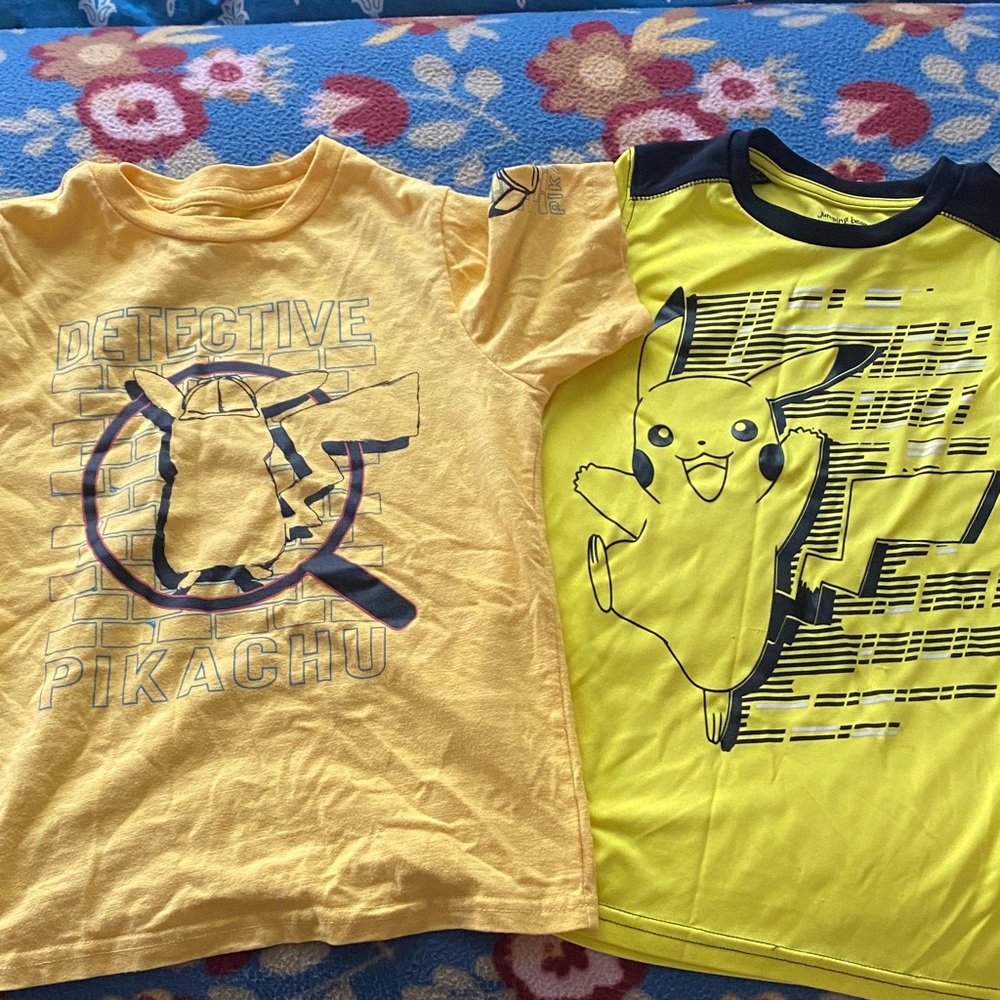Jumping Beans Yellow Pikachu T-Shirt Set